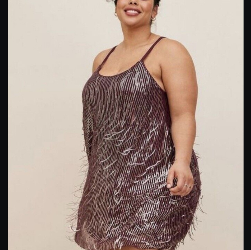 Torrid size 6 sequin dress